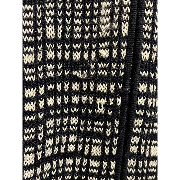 Vtg St John 2pc Skirt Suit Navy Blue Santana Knit Zip Front Jacket Size 2 Fringe - Picture 7 of 16